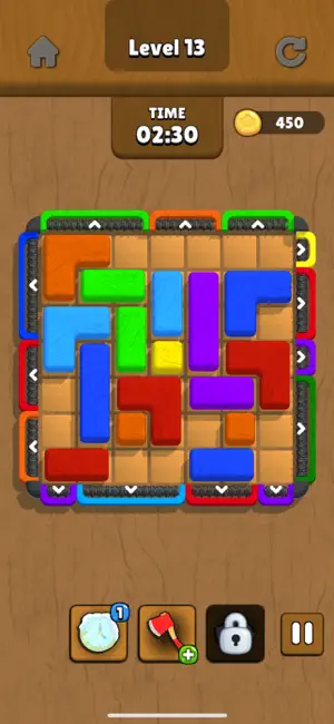 Color Wooden Puzzle screenshot 3