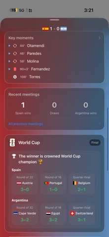 Tasdida iPhone screenshot