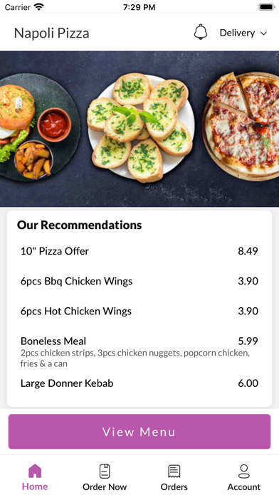 Napoli Pizza Wirral Screenshot