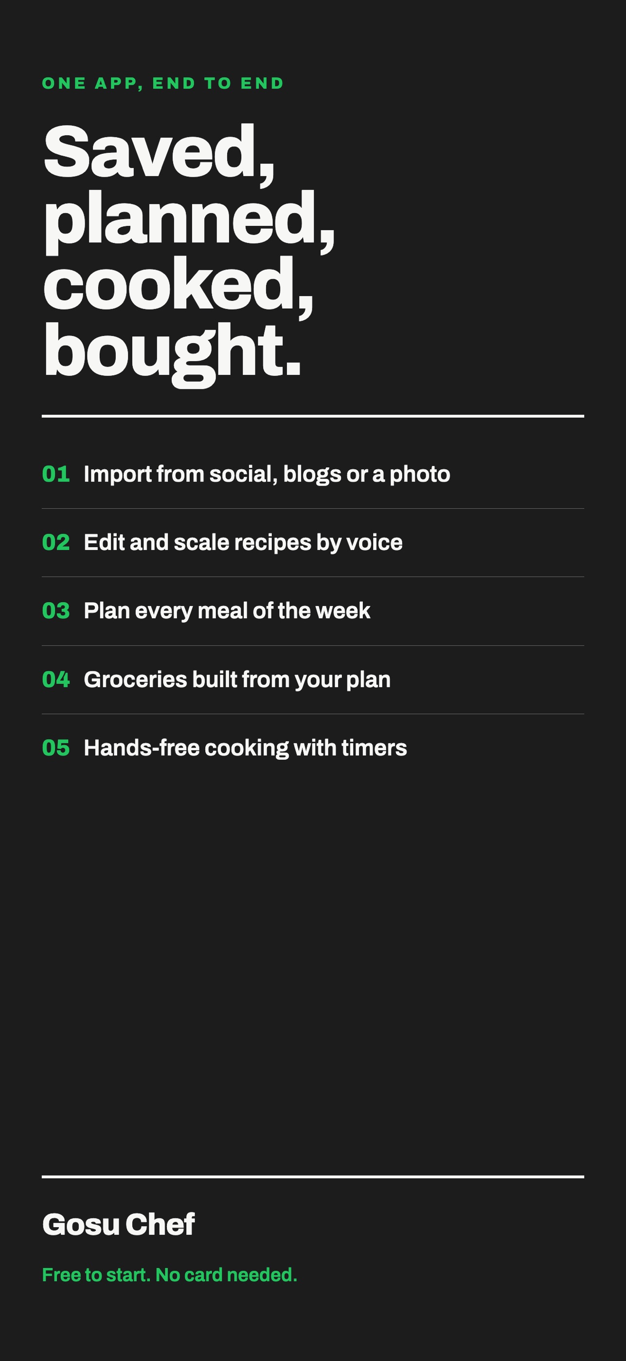 Screenshot 7 of Gosu Chef: Recipes & Meal Plan