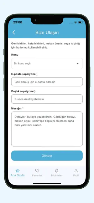 Eriş360 iPhone screenshot 6