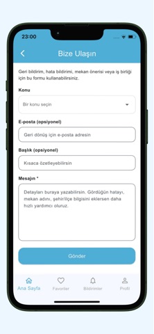 Eriş360 iPhone screenshot 6