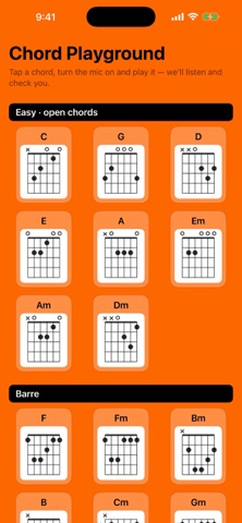 Guitar Chords Trainer Screenshot 2 of 7