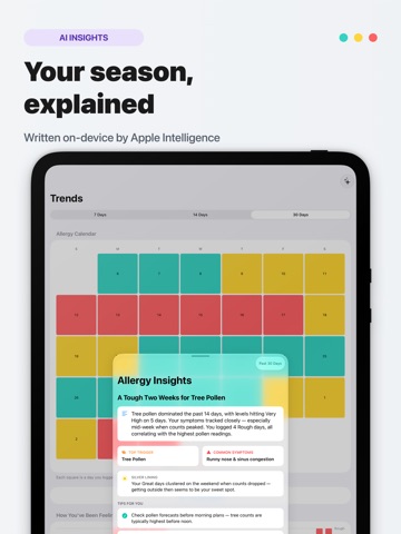 Pollen Buddy: Allergy Tracker iPad screenshot