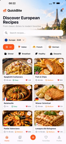 QuickBite Recipes screenshot 2