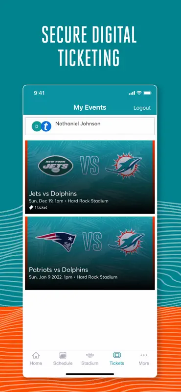 Miami Dolphins screenshot 3 of 5