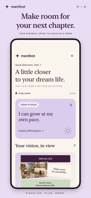 Vision board maker - Manifest screenshot 4
