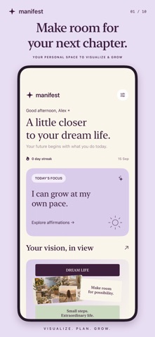 Vision board maker - Manifest Screenshot 4 of 10