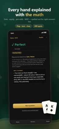 PostFlop GTO Poker Trainer screenshot 2