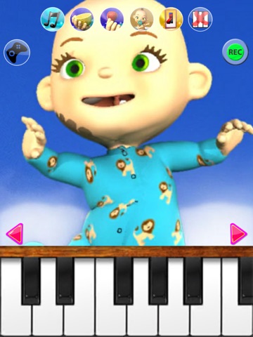 My Talking Baby Music Star iPad screenshot