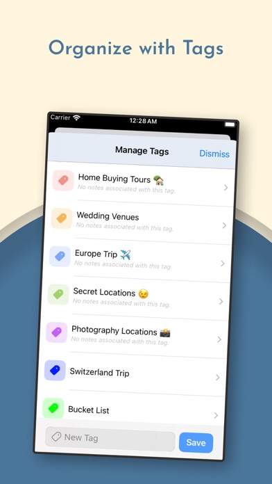 Travel Journal - Pyxis Screenshot