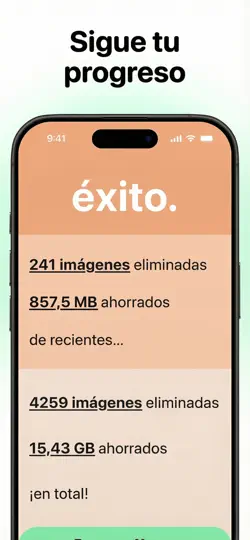 Captura de pantalla de Swipewipe: Limpiador De Fotos en iPhone 5