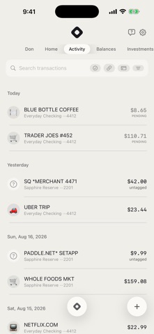 Don - AI Budget Tracker Screenshot 2 of 4