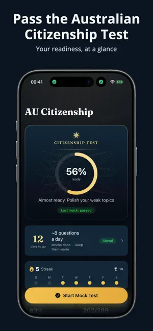 My Australian Citizenship Test screenshot 1
