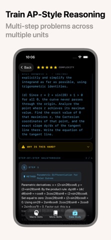 CalculusAPex: AP Cal Prep iPhone screenshot