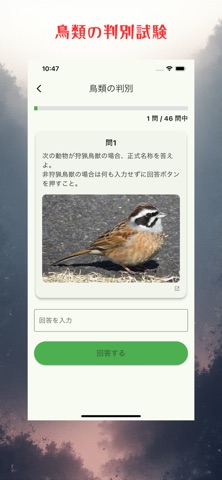 狩猟免許例題集 screenshot