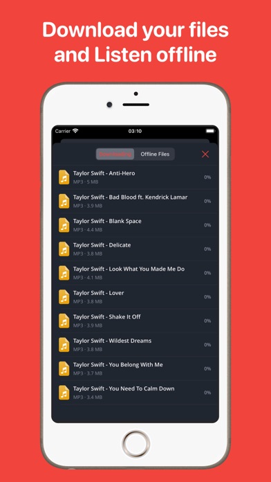 EZ Music - Cloud & Tube Player Screenshot