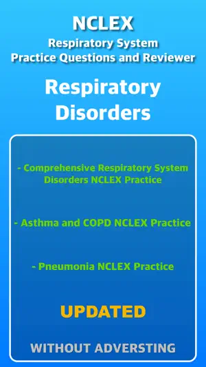 NCLEX Respiratory System tests screenshot 1