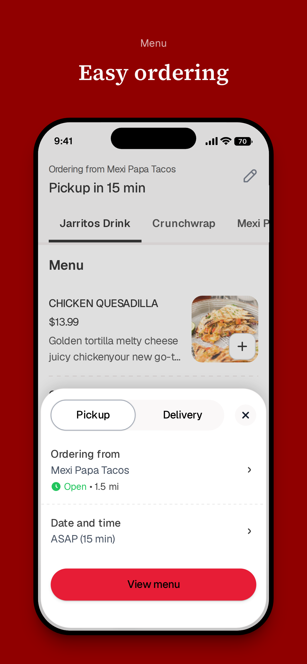 Mexi Papa Tacos screenshot 3