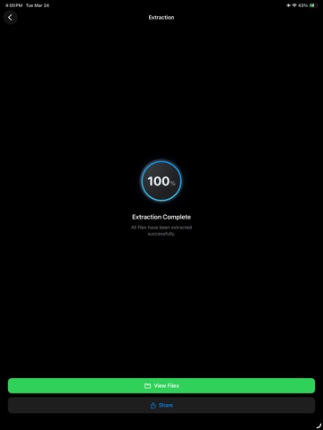 GlassFiles iPad screenshot
