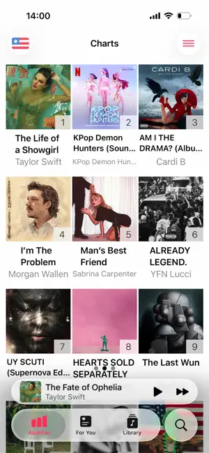 Audition Pro - Music Player screenshot 1