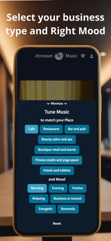 Atmoset — Background Music screenshot
