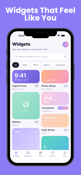 Widgets & Wallpapers: Aura Screenshot 5 of 8