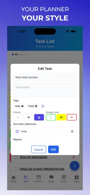 Well Planned: Daily Planner screenshot 2
