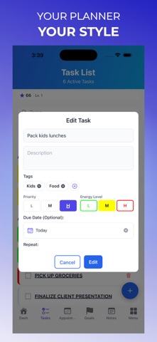 Well Planned: Daily Planner screenshot