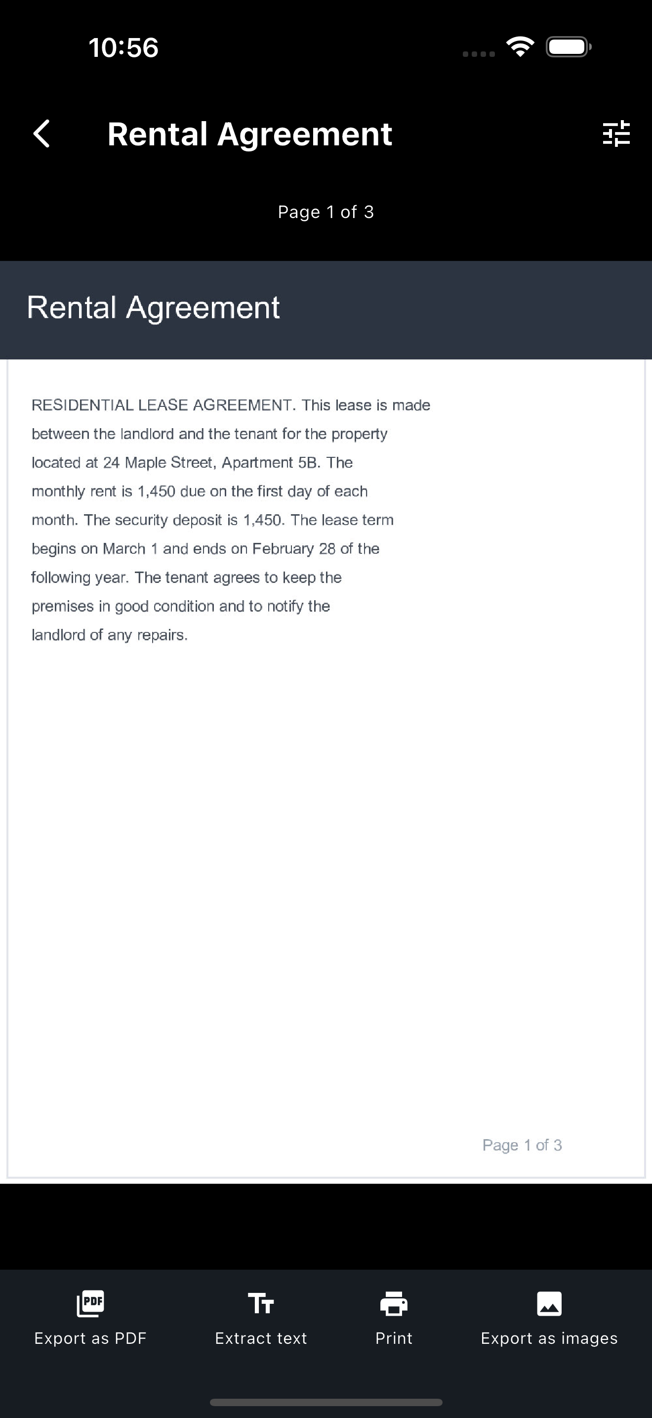 ScanDoc: PDF Scanner screenshot 4