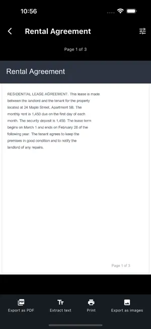 ScanDoc: PDF Scanner screenshot 4
