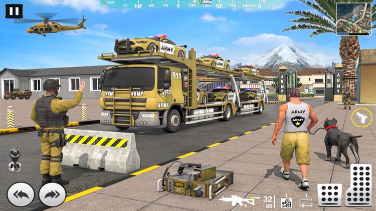 Military Vehicle Transport Sim screenshot-5