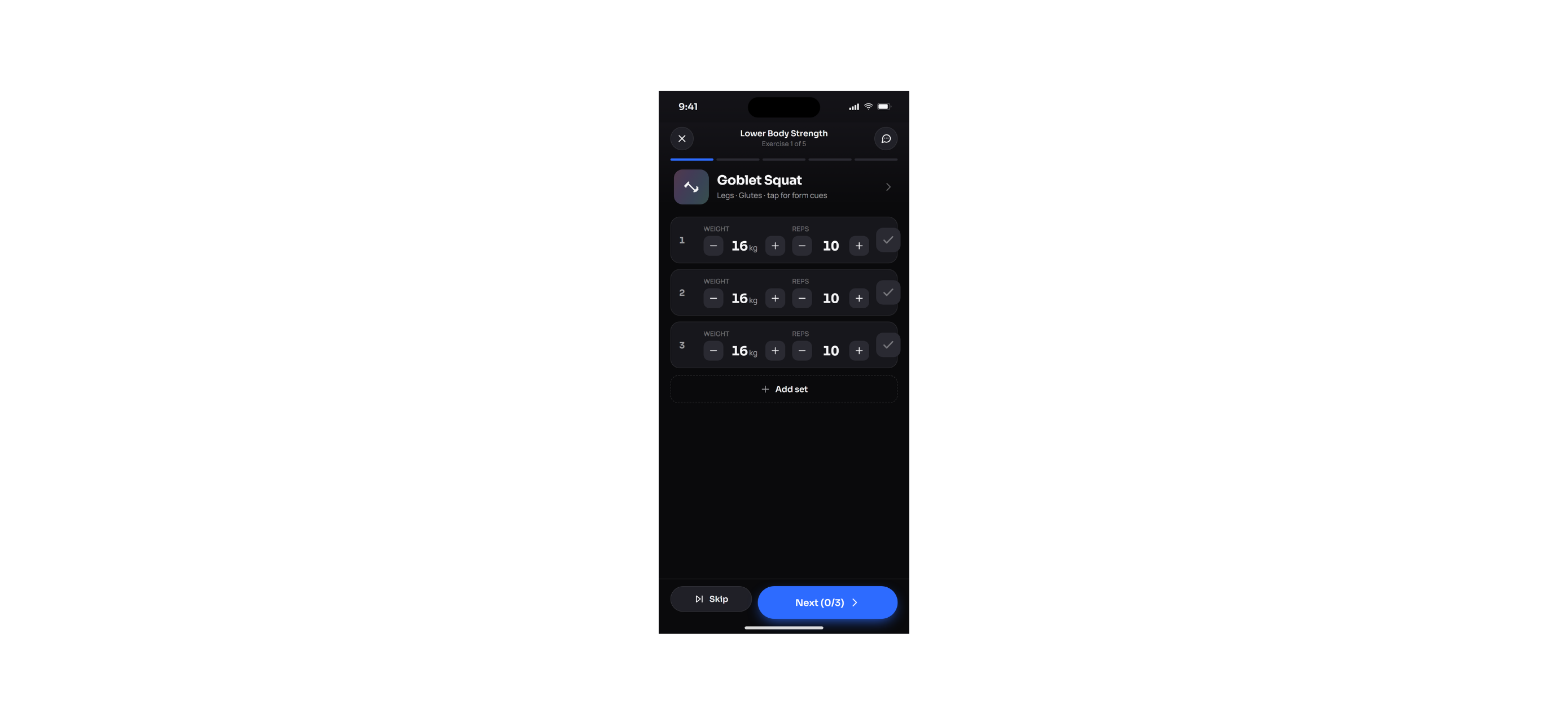 Repwell: Workout Coach screenshot 7
