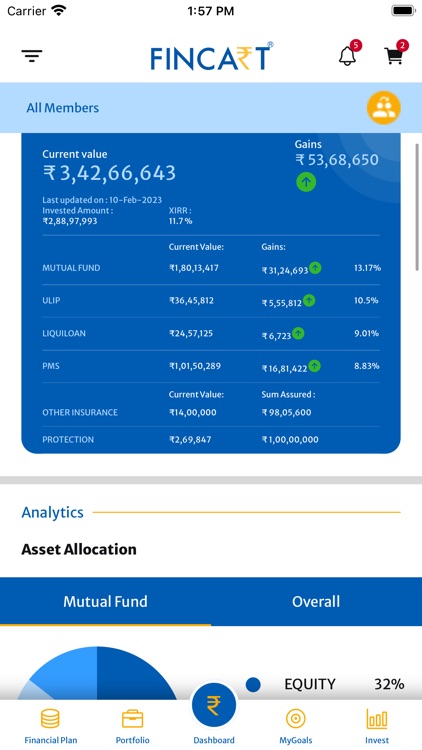 Fincart - Investment App