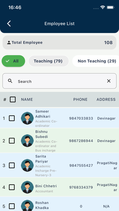 App screenshot