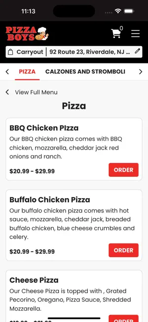 Pizza Boys NJ screenshot 3