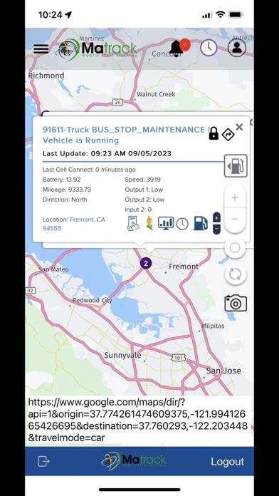 MatrackGPS 3.0 Screenshot