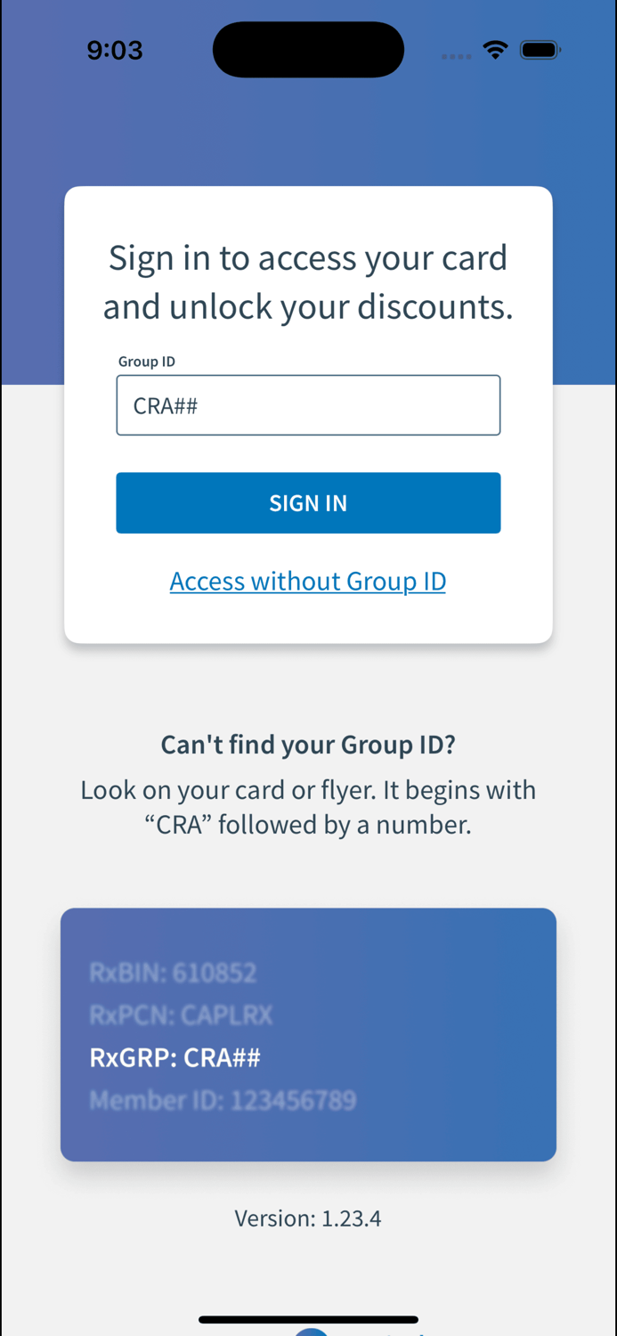 CRx Advantage Savings