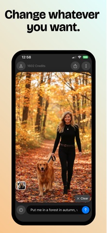 ImageChat AI - AI Photo Editor iPhone screenshot
