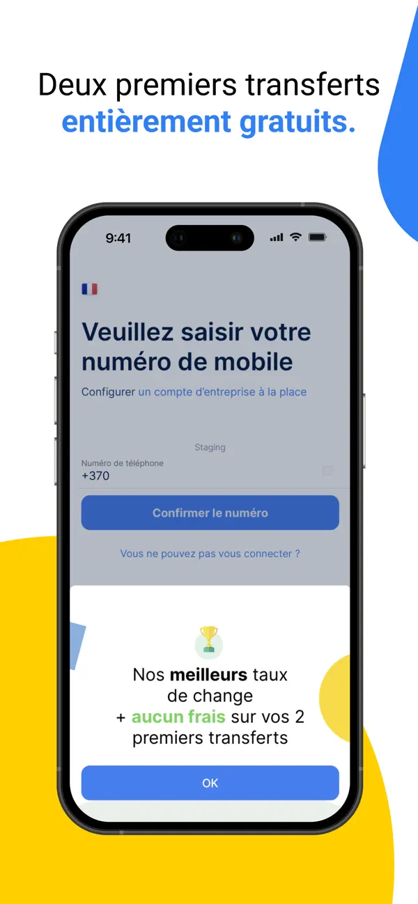 Screenshot #1 pour TransferGo: Money Transfer