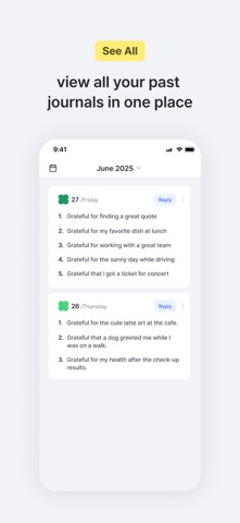 Clody: Gratitude Journal Screenshot 5 of 5