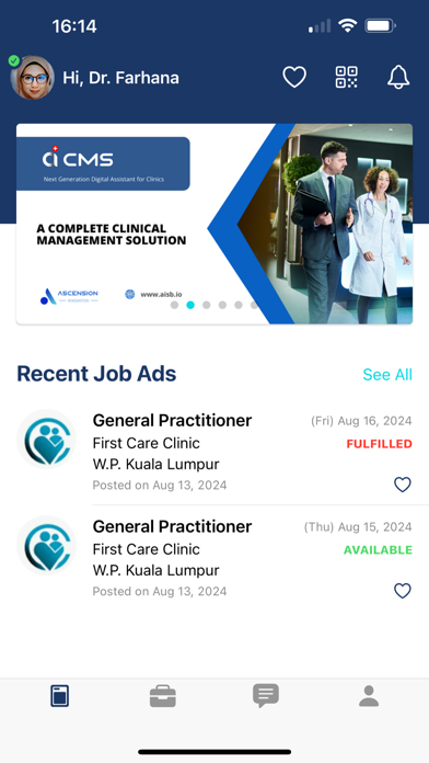 aiENGAGE x MyCircle Screenshot