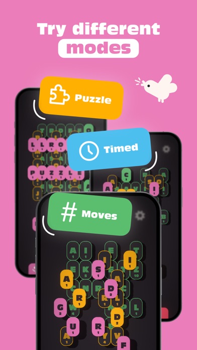 Sparrows - Word Puzzle Games Screenshot
