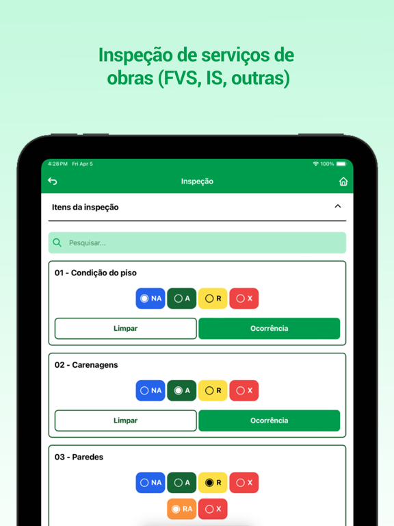 Screenshot #5 pour SGQ Serviços