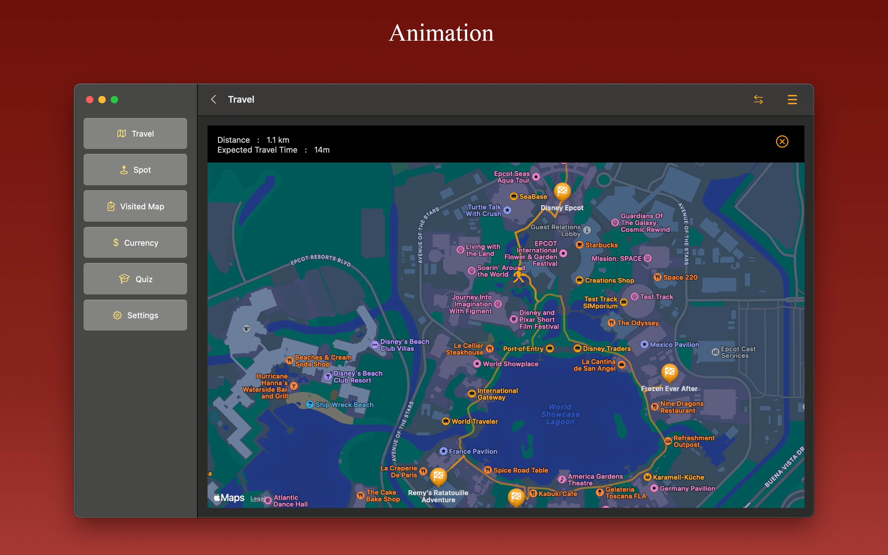 Travel Plan Maker