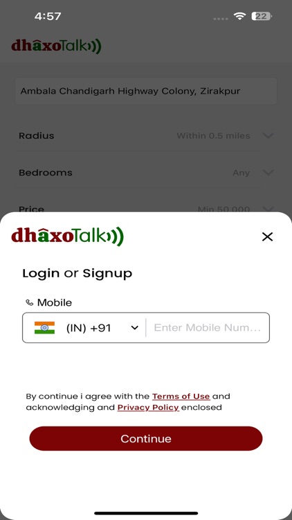 dhaxoTalk - Property App screenshot-4