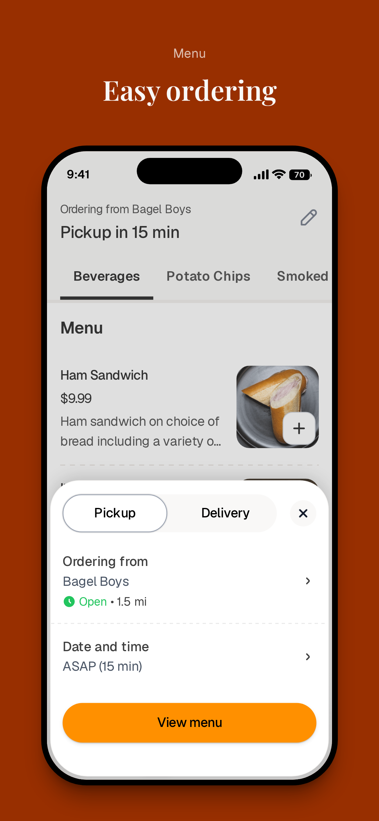 Bagel Boys Cafe screenshot 3