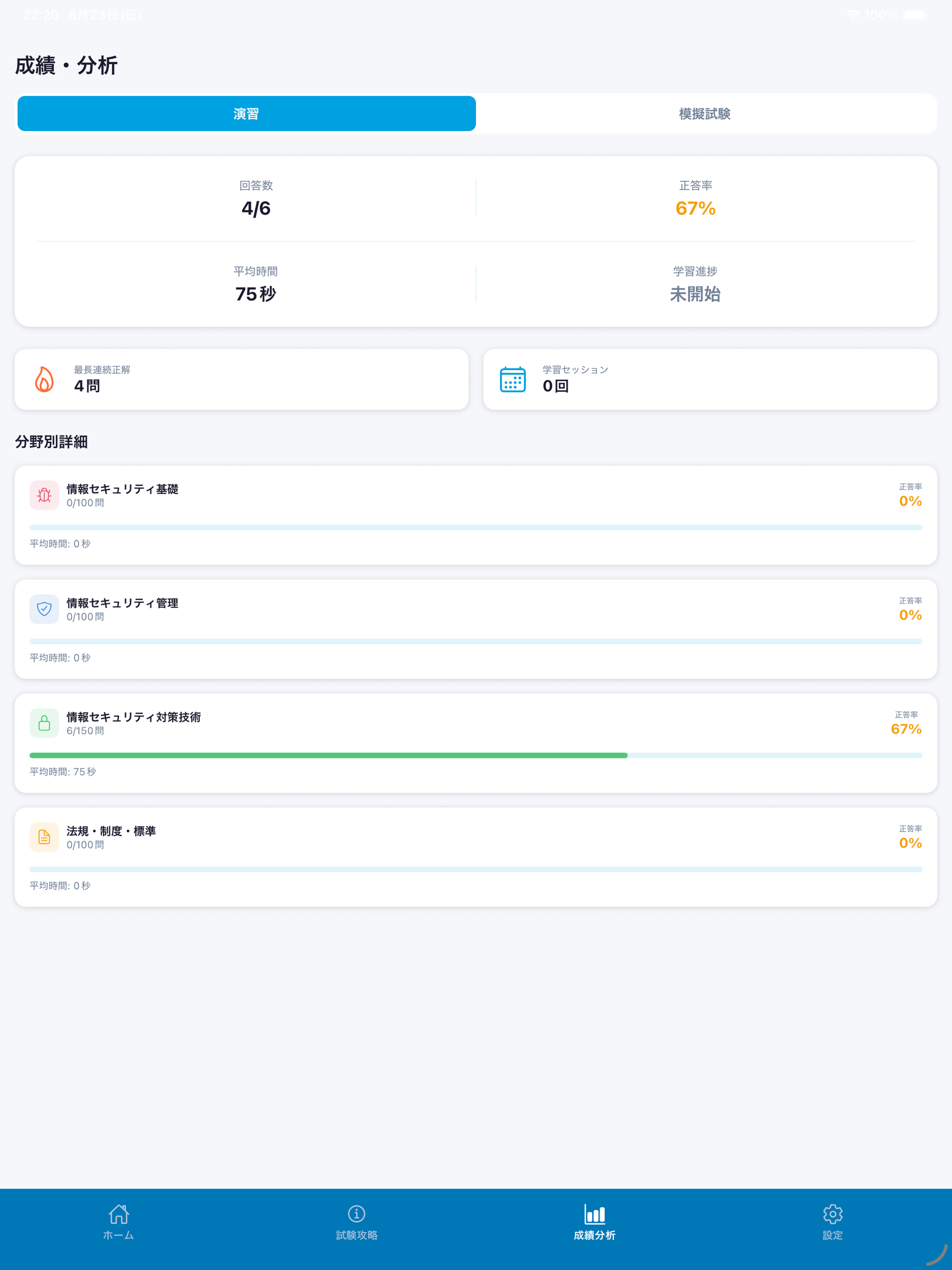 情報セキュリティ 合格対策ドリル screenshot 6
