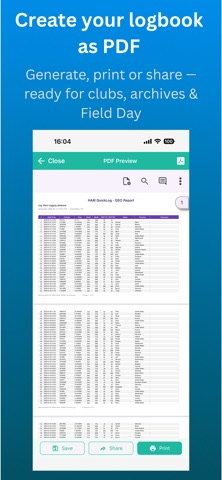 HAM QuickLog のスクリーンショット