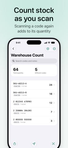 Barcoder - Pro Barcode Scanner screenshot 5